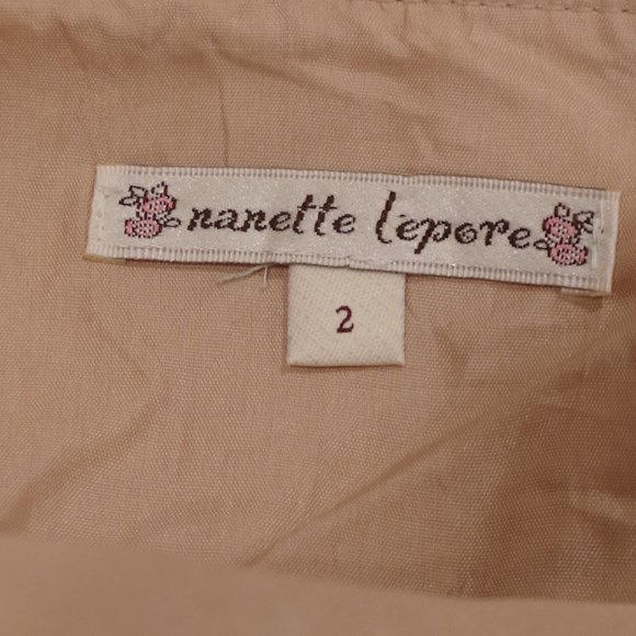 Nanette Lepore Scalloped Hem Textured Skirt- Sz. 2 - Picture 5 of 5